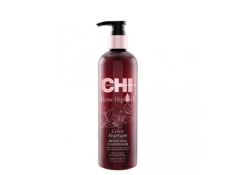 CHI Rose Hip Oil Shampoo Dažytų Plaukų Šampūnas, 340 ml CHI Rose Hip Oil Shampoo Dažytų Plaukų Šampūnas, 340 ml